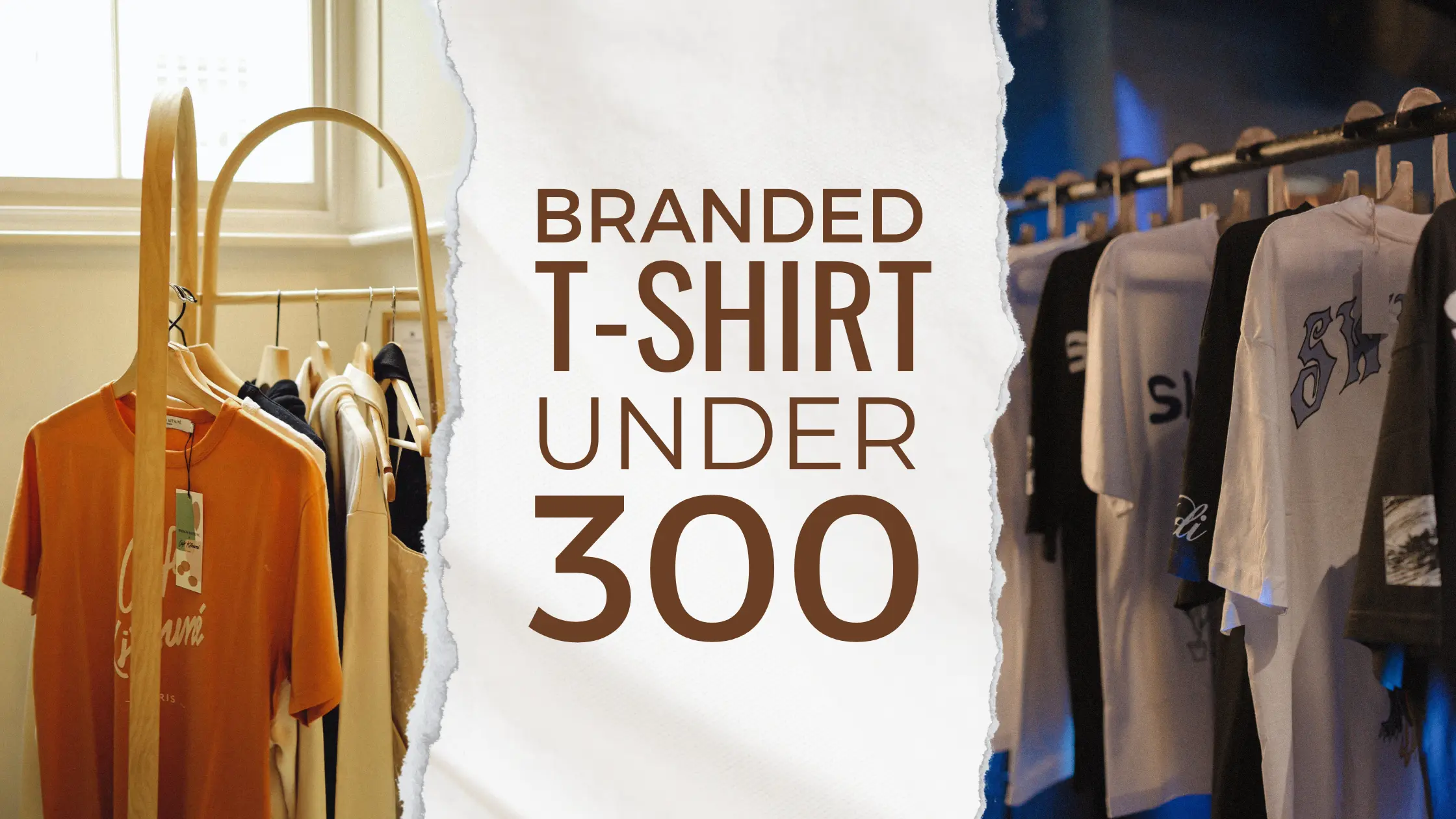 5 Best T-Shirt Brands for Men Under Rs. 300