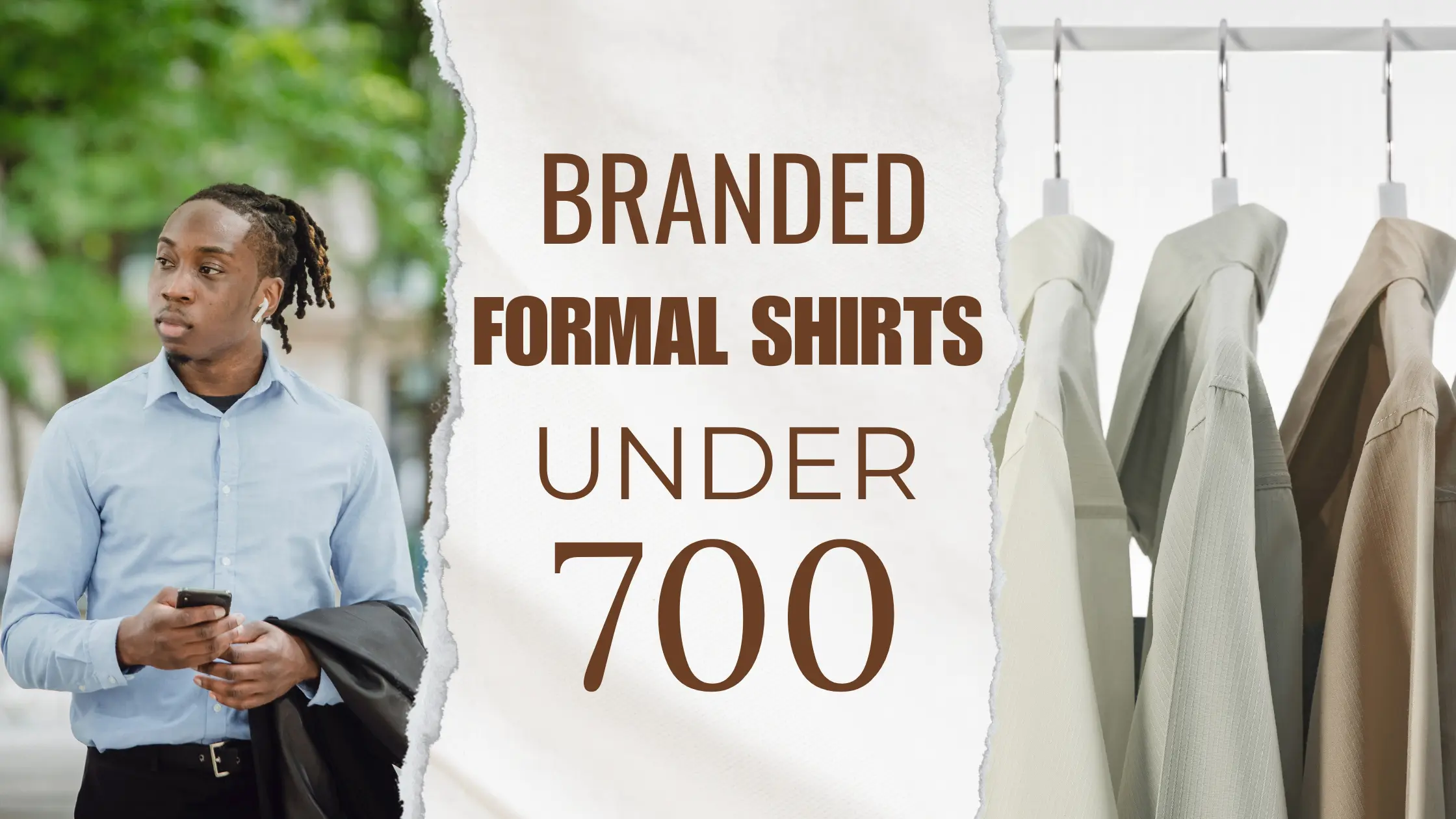 Branded formal shirts for men under Rs. 700