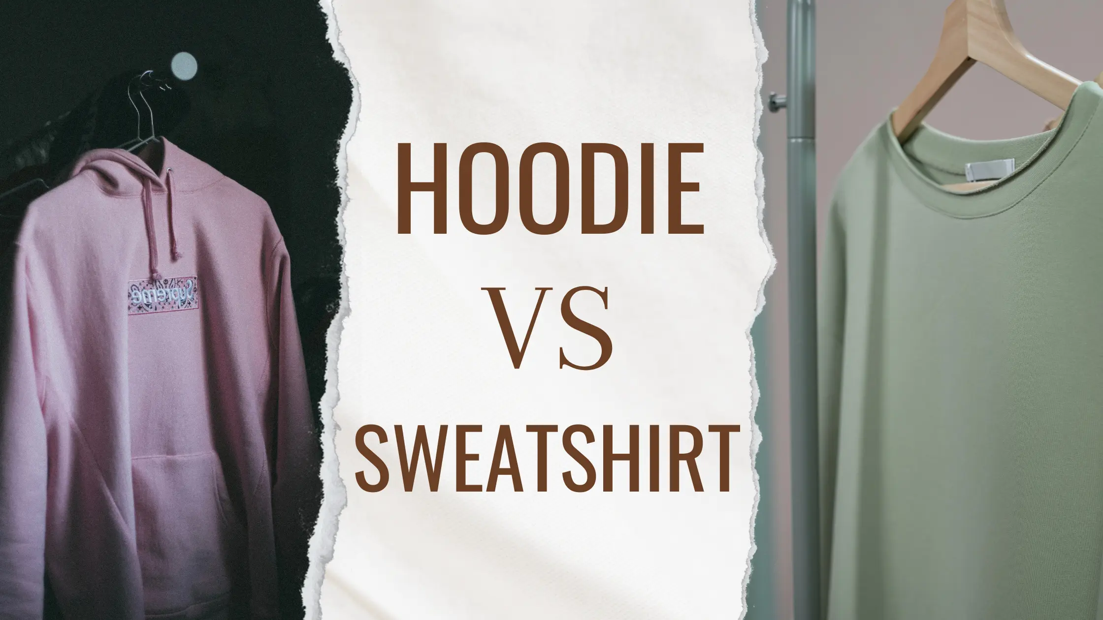 Hoodie vs Sweatshirt