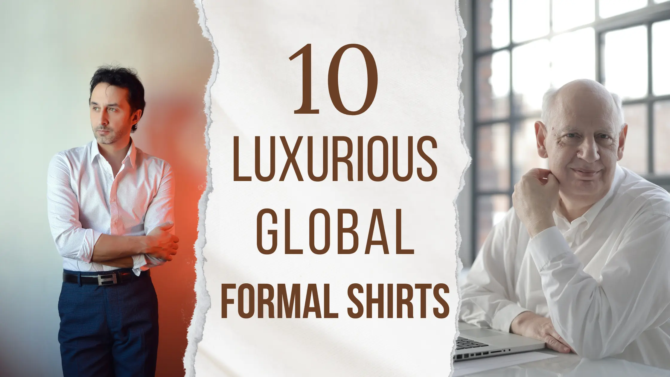 Luxury formal shirts for men in the world.
